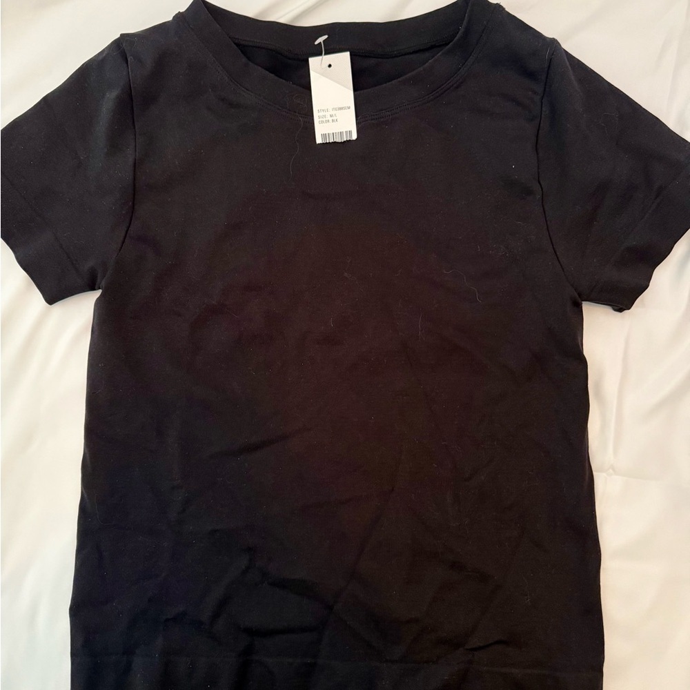 Classic Black Short Sleeve Tee